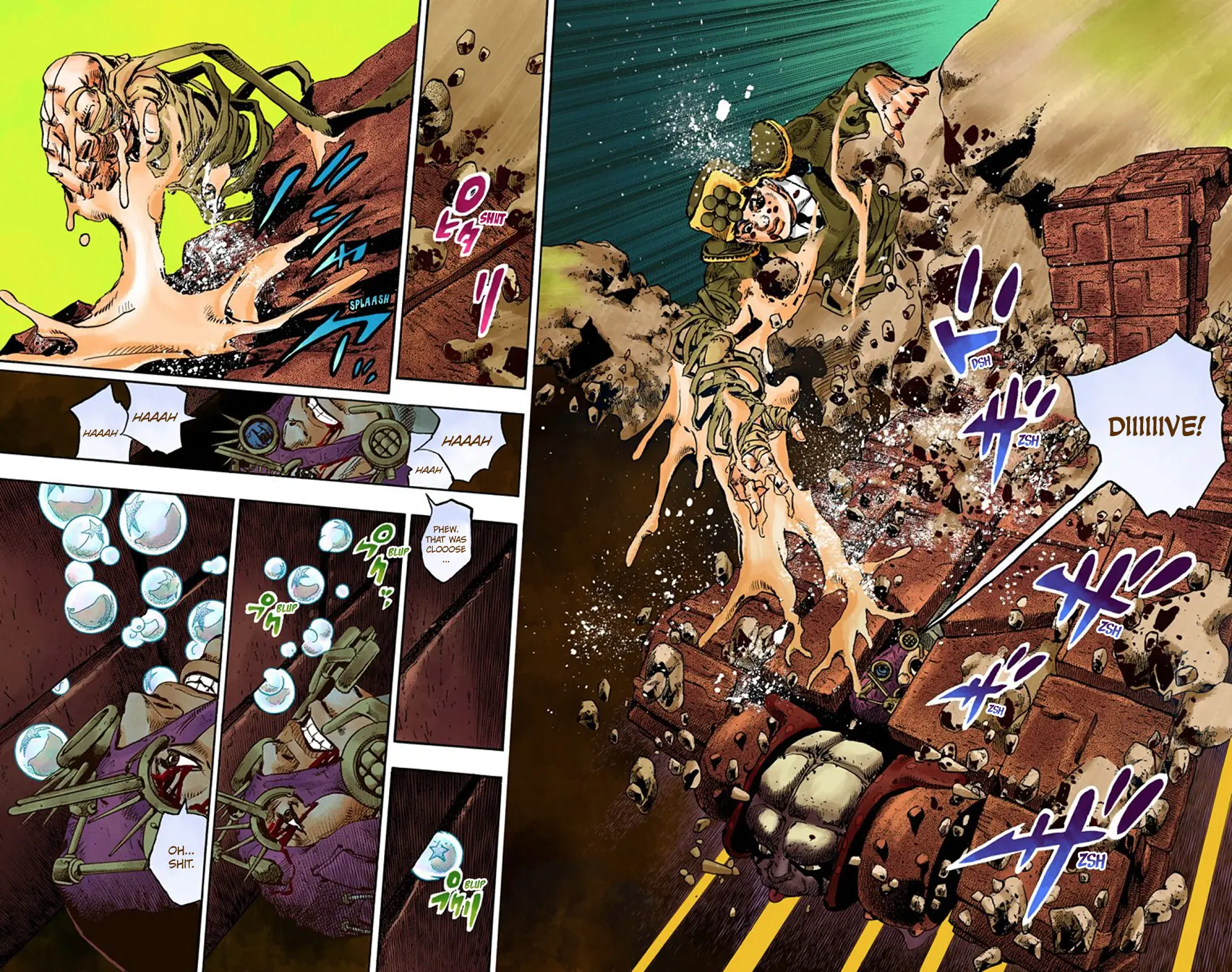 JoJo's Bizarre Adventure, Part 8: JoJolion Colored Manga, chapter 70, page 9