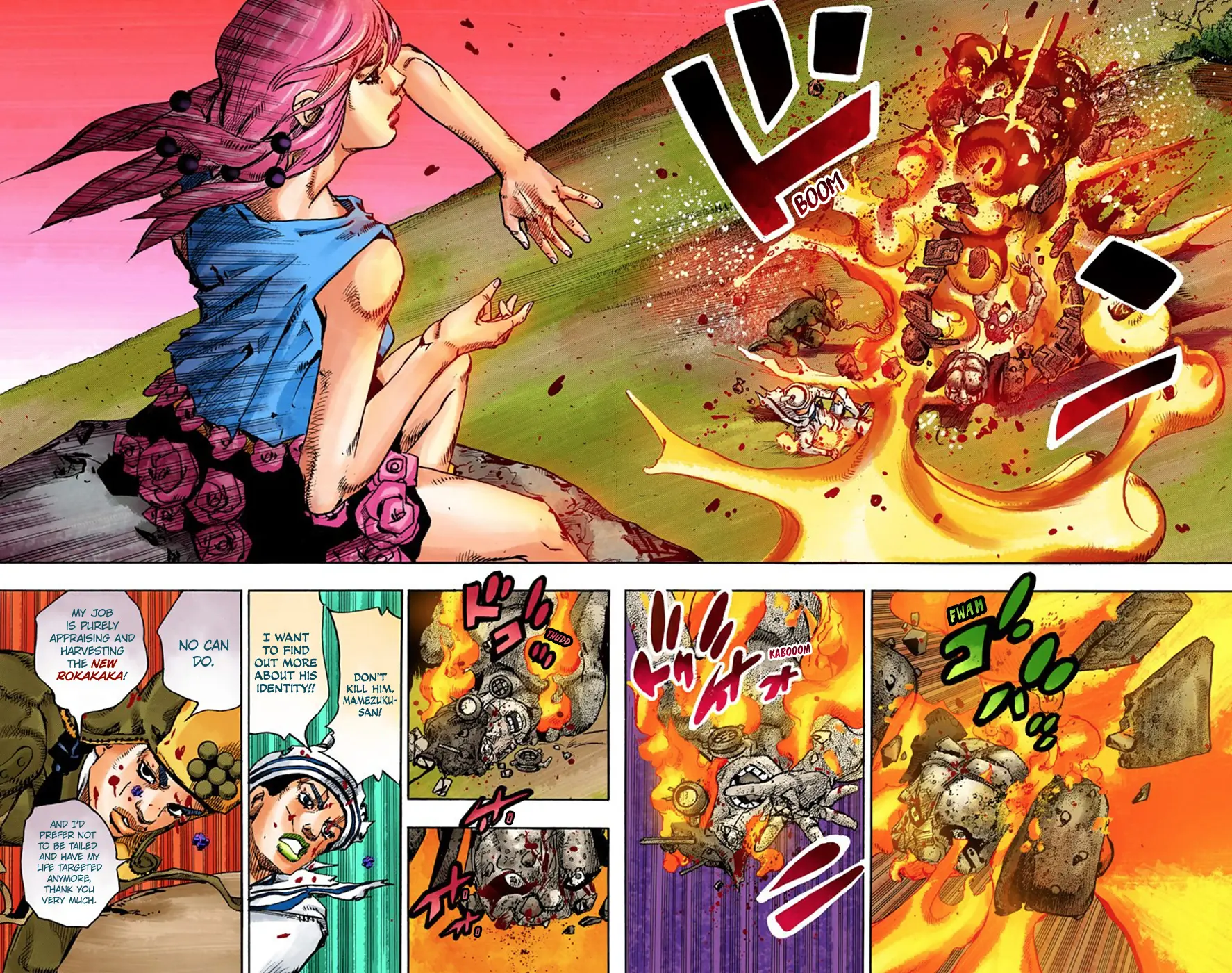 JoJo's Bizarre Adventure, Part 8: JoJolion Colored Manga, chapter 70, page 12