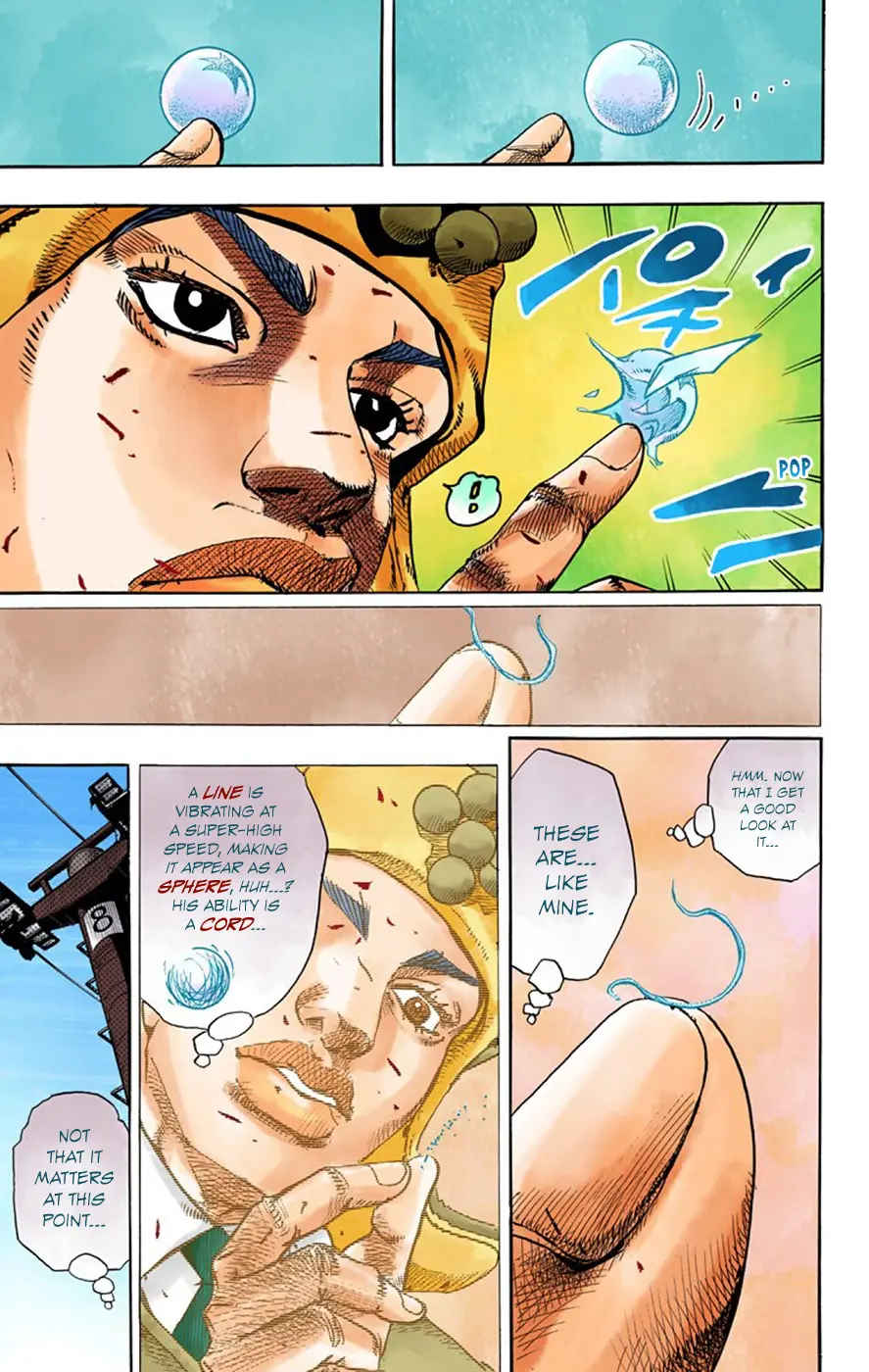 JoJo's Bizarre Adventure, Part 8: JoJolion Colored Manga, chapter 70, page 15