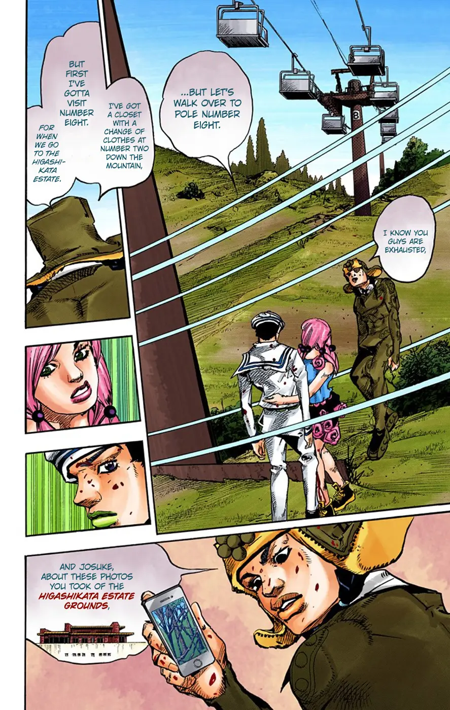 JoJo's Bizarre Adventure, Part 8: JoJolion Colored Manga, chapter 70, page 16