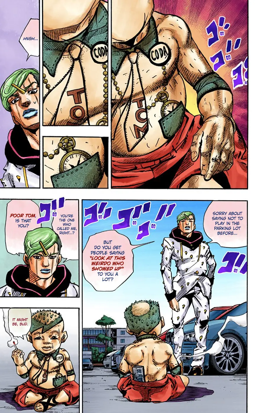 JoJo's Bizarre Adventure, Part 8: JoJolion Colored Manga, chapter 70, page 25