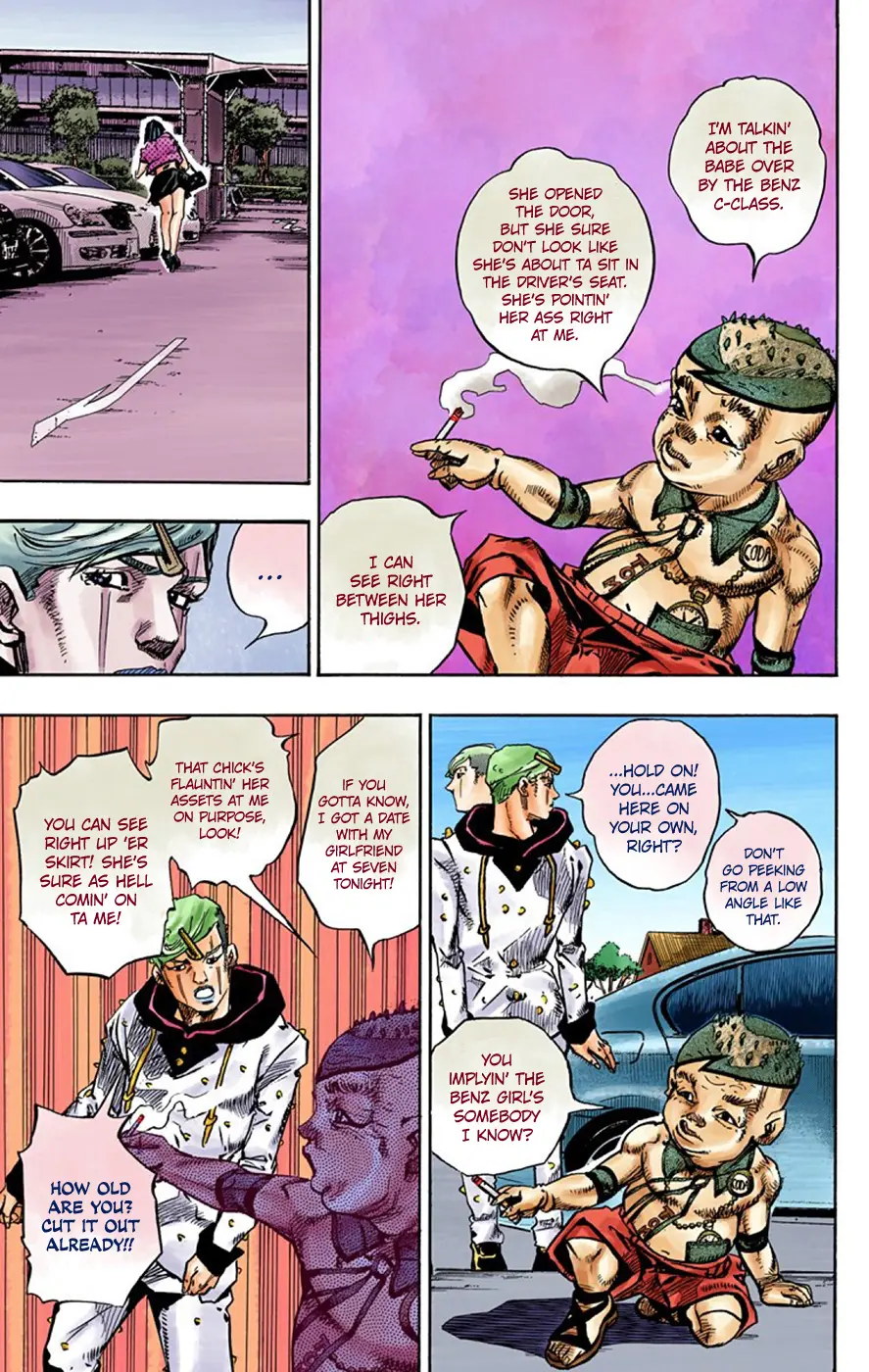 JoJo's Bizarre Adventure, Part 8: JoJolion Colored Manga, chapter 70, page 27