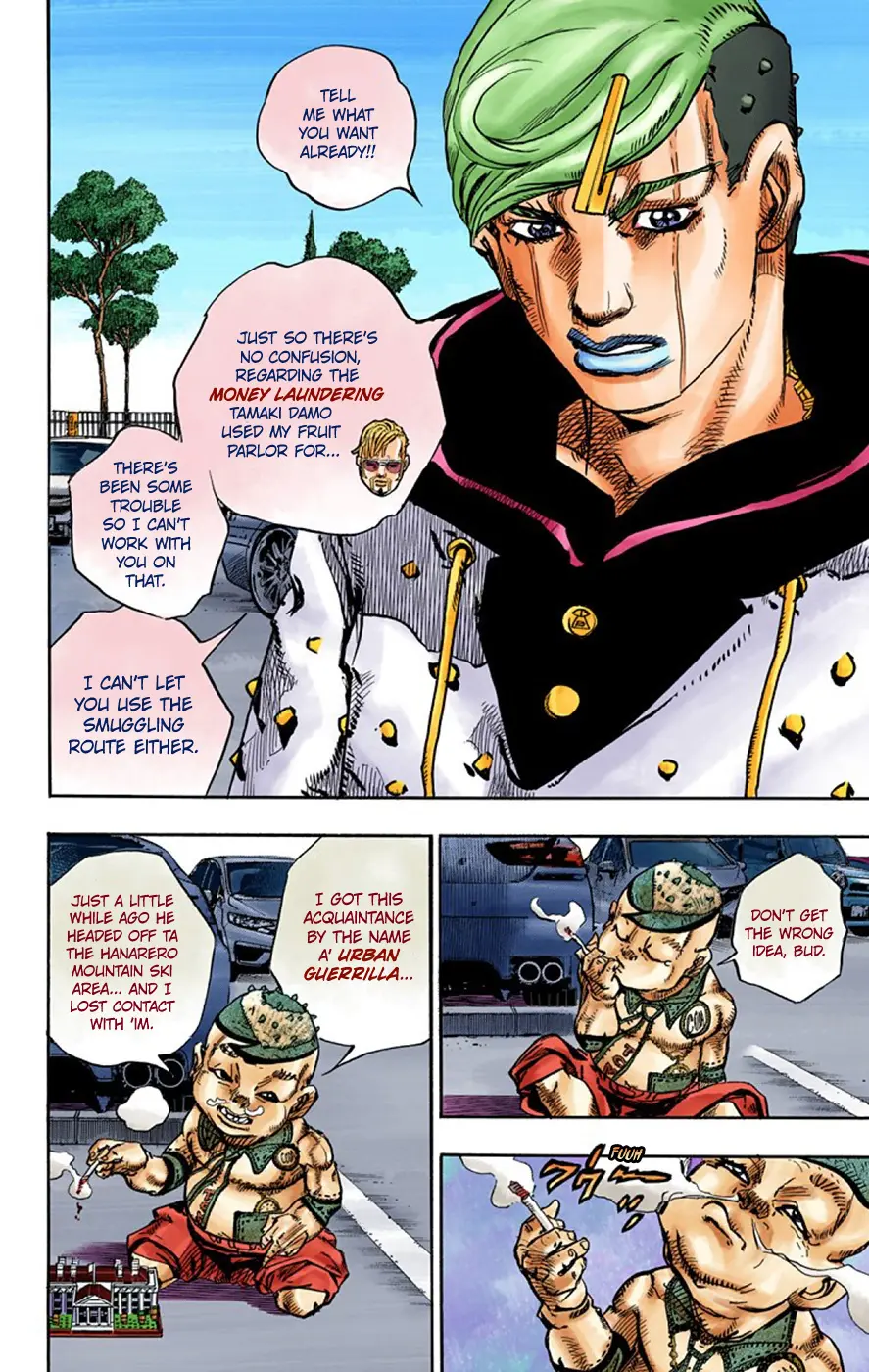 JoJo's Bizarre Adventure, Part 8: JoJolion Colored Manga, chapter 70, page 28