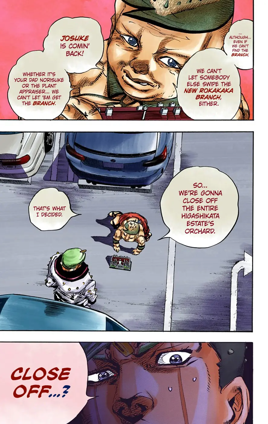 JoJo's Bizarre Adventure, Part 8: JoJolion Colored Manga, chapter 70, page 31