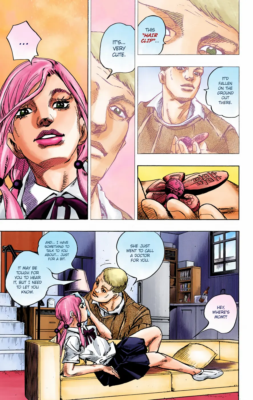 JoJo's Bizarre Adventure, Part 8: JoJolion Colored Manga, chapter 71, page 33