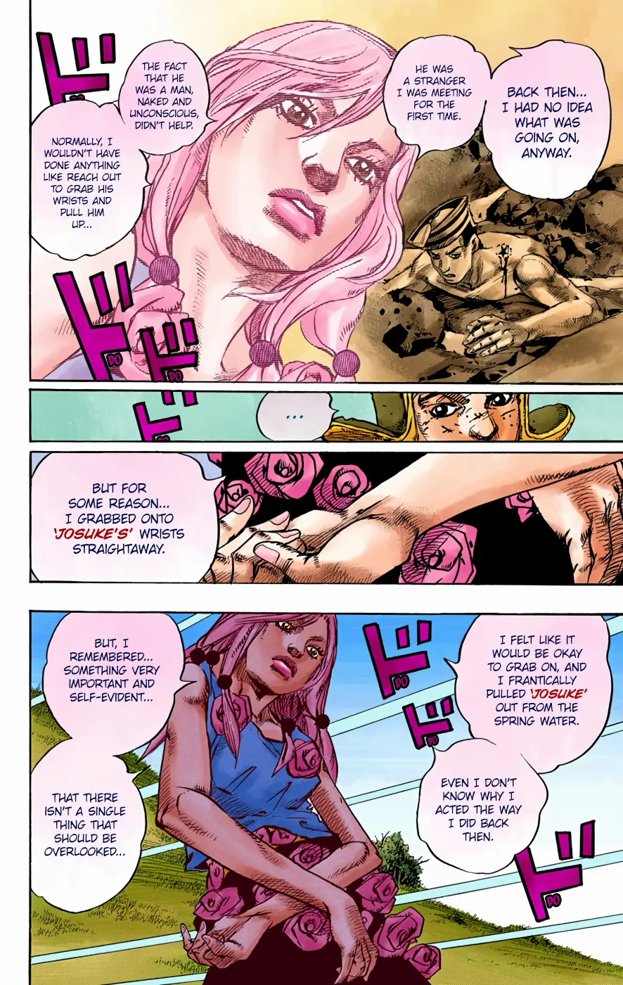 JoJo's Bizarre Adventure, Part 8: JoJolion Colored Manga, chapter 71, page 39