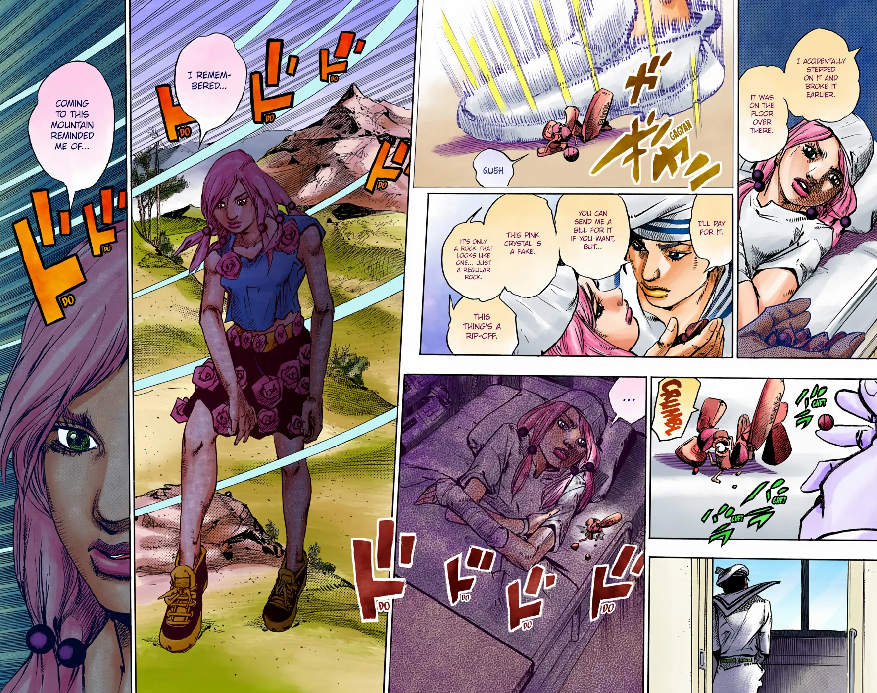 JoJo's Bizarre Adventure, Part 8: JoJolion Colored Manga, chapter 71, page 43
