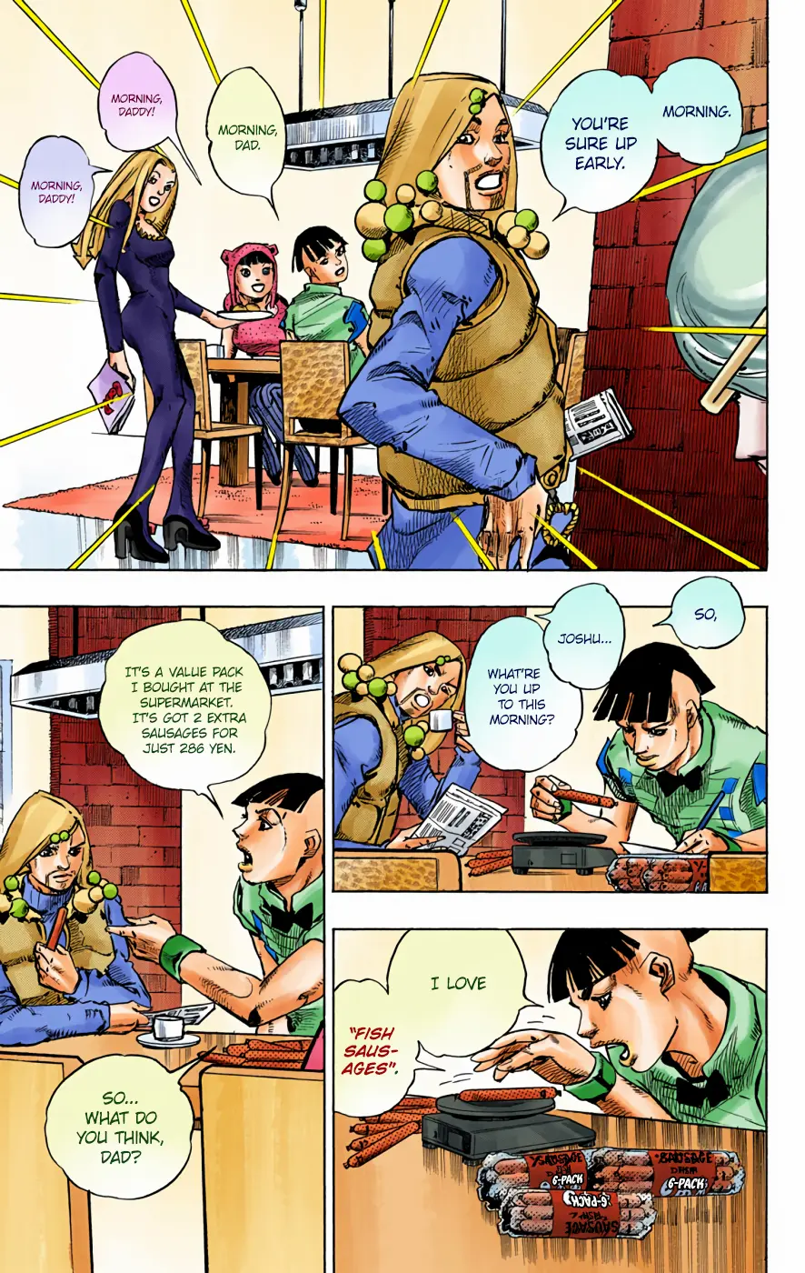 JoJo's Bizarre Adventure, Part 8: JoJolion Colored Manga, chapter 72, page 3