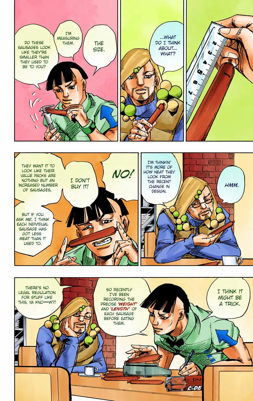 JoJo's Bizarre Adventure, Part 8: JoJolion Colored Manga, chapter 72, page 4