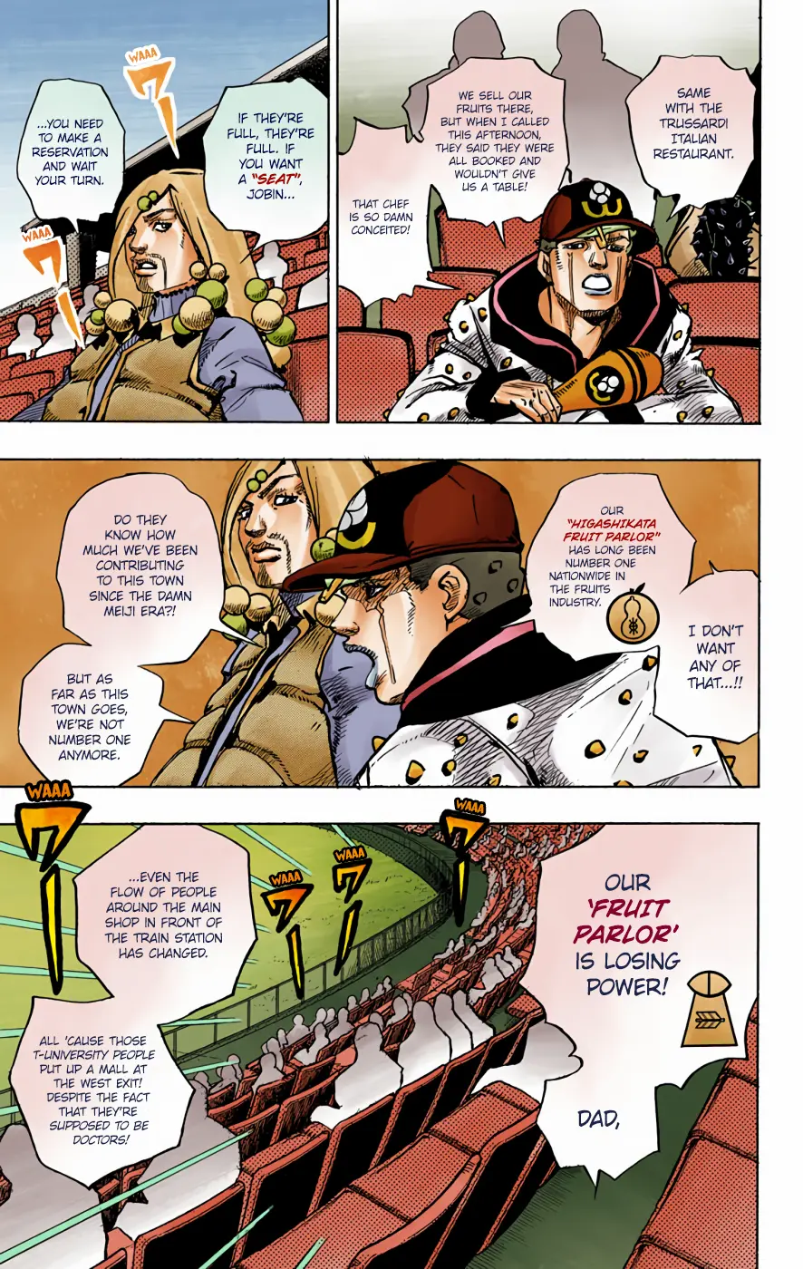 JoJo's Bizarre Adventure, Part 8: JoJolion Colored Manga, chapter 72, page 7