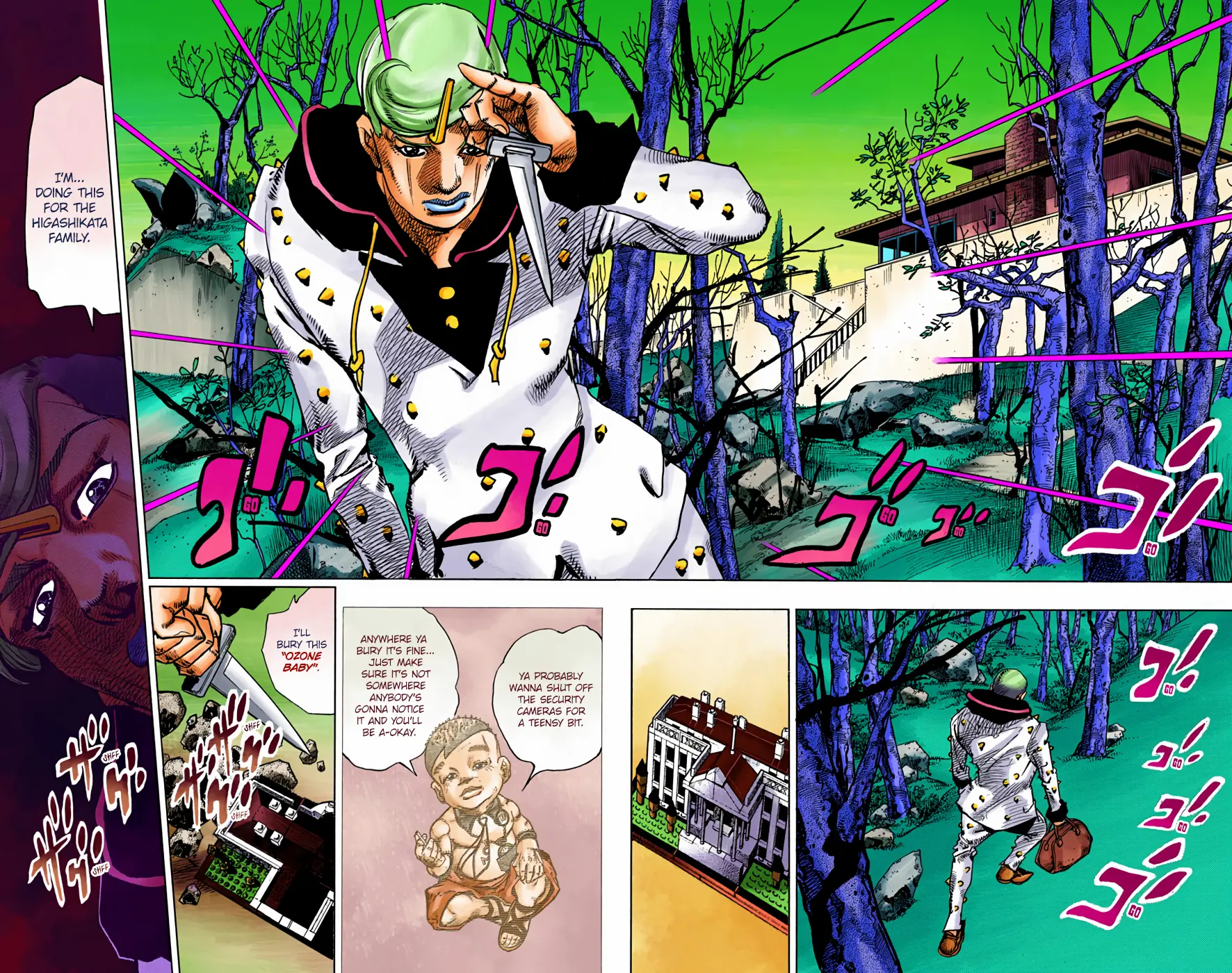 JoJo's Bizarre Adventure, Part 8: JoJolion Colored Manga, chapter 72, page 12