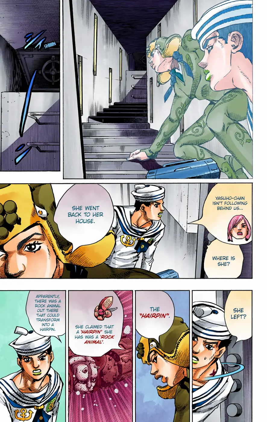 JoJo's Bizarre Adventure, Part 8: JoJolion Colored Manga, chapter 72, page 16