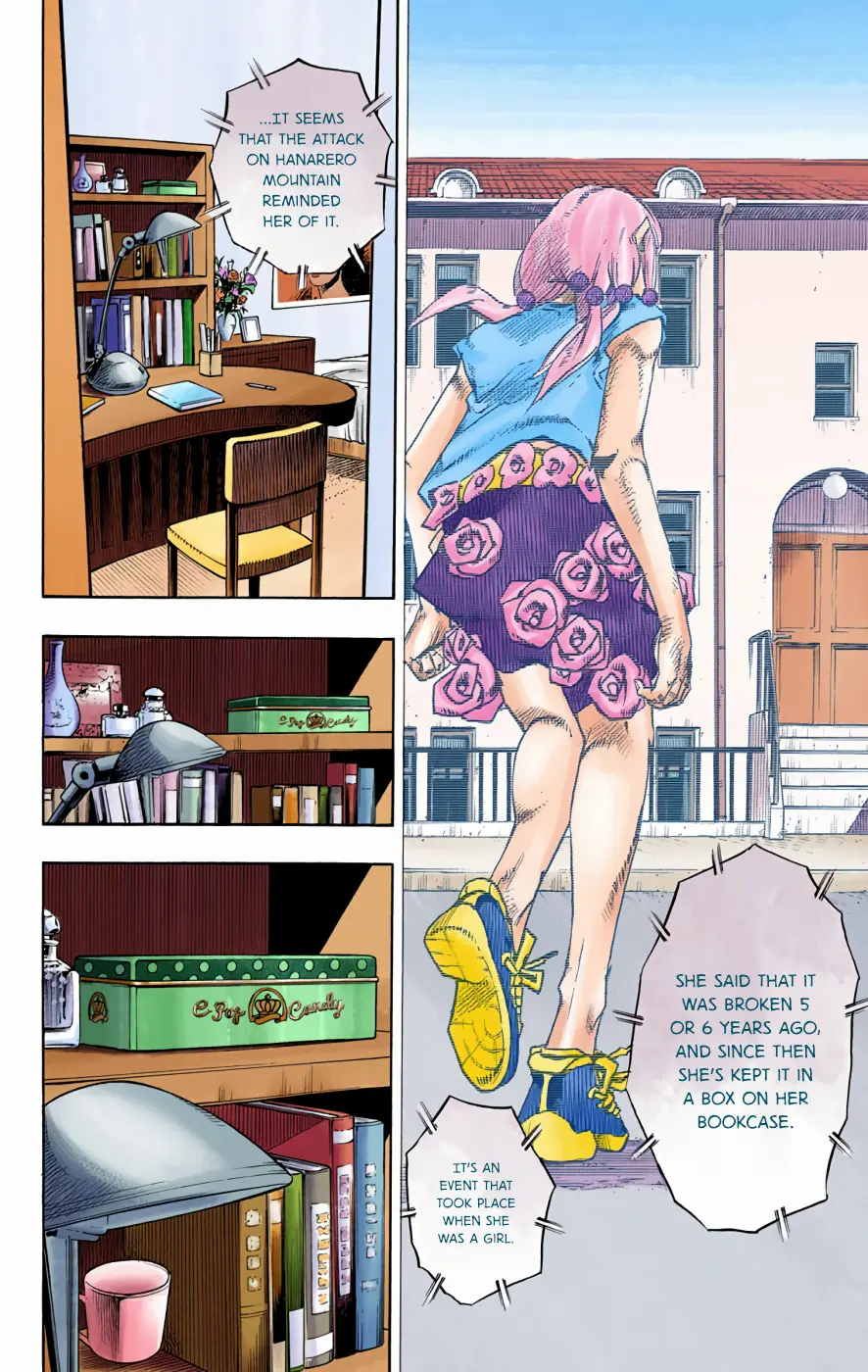 JoJo's Bizarre Adventure, Part 8: JoJolion Colored Manga, chapter 72, page 17
