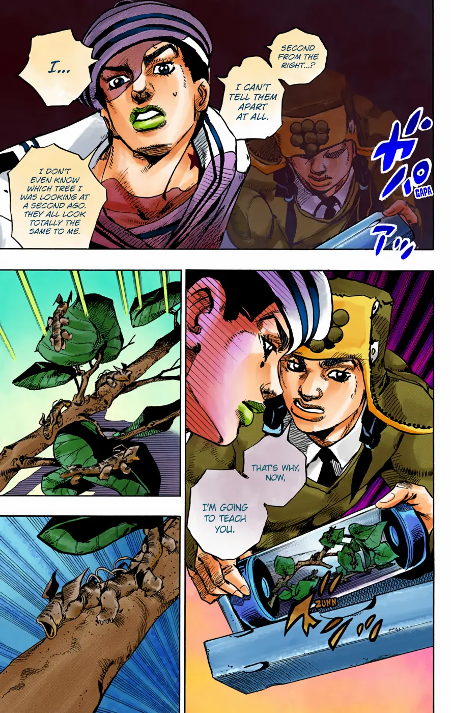 JoJo's Bizarre Adventure, Part 8: JoJolion Colored Manga, chapter 72, page 22