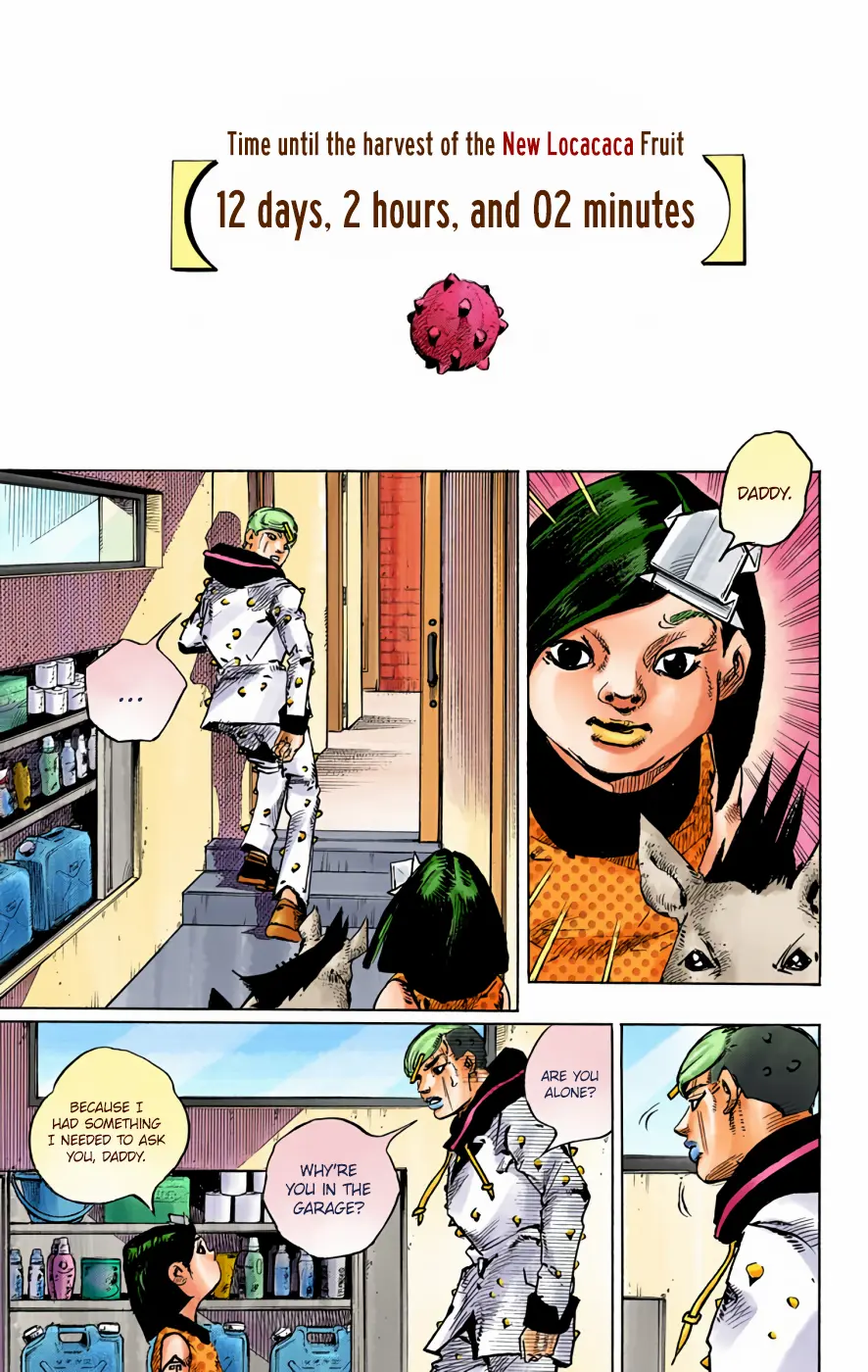 JoJo's Bizarre Adventure, Part 8: JoJolion Colored Manga, chapter 72, page 28