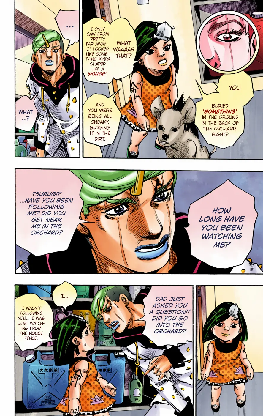 JoJo's Bizarre Adventure, Part 8: JoJolion Colored Manga, chapter 72, page 29