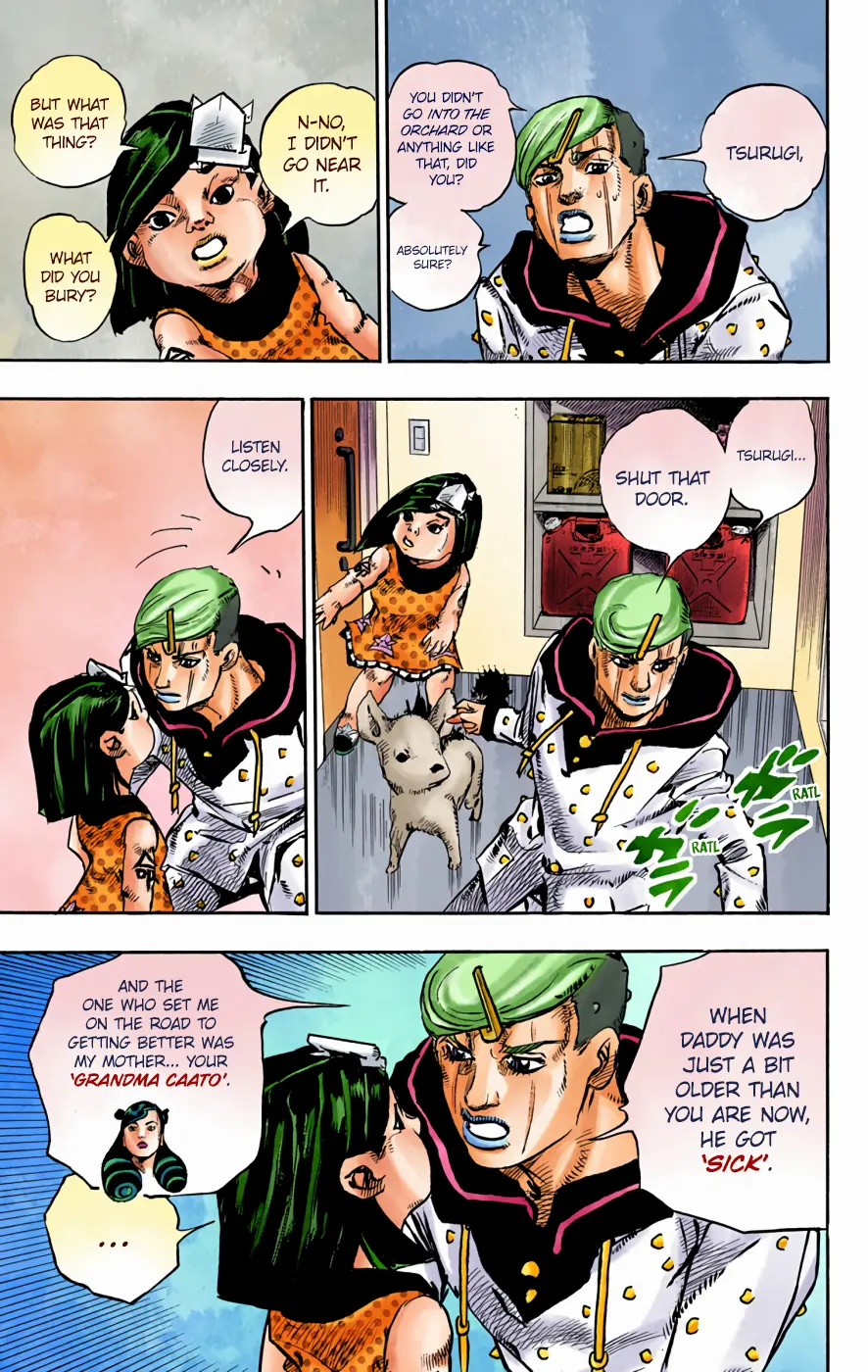 JoJo's Bizarre Adventure, Part 8: JoJolion Colored Manga, chapter 72, page 30