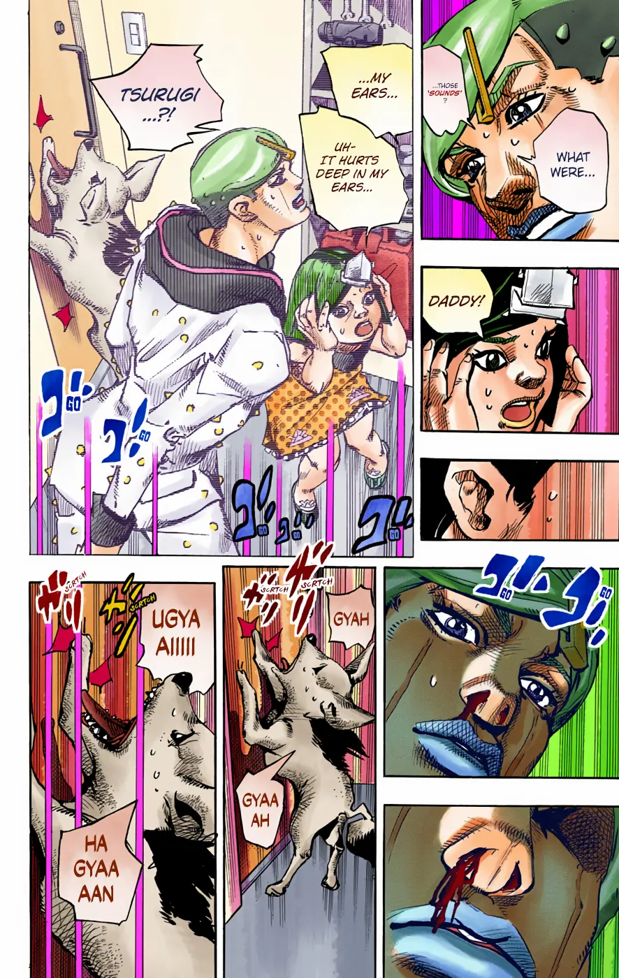 JoJo's Bizarre Adventure, Part 8: JoJolion Colored Manga, chapter 72, page 33