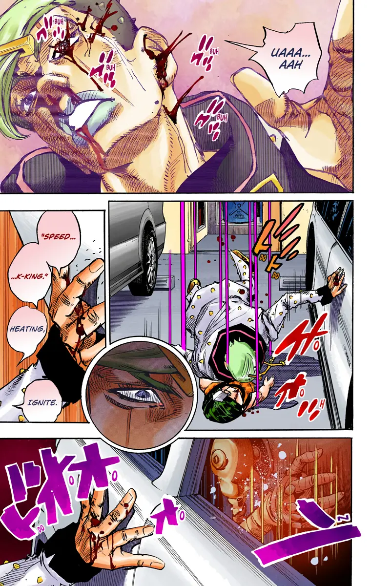 JoJo's Bizarre Adventure, Part 8: JoJolion Colored Manga, chapter 73, page 10