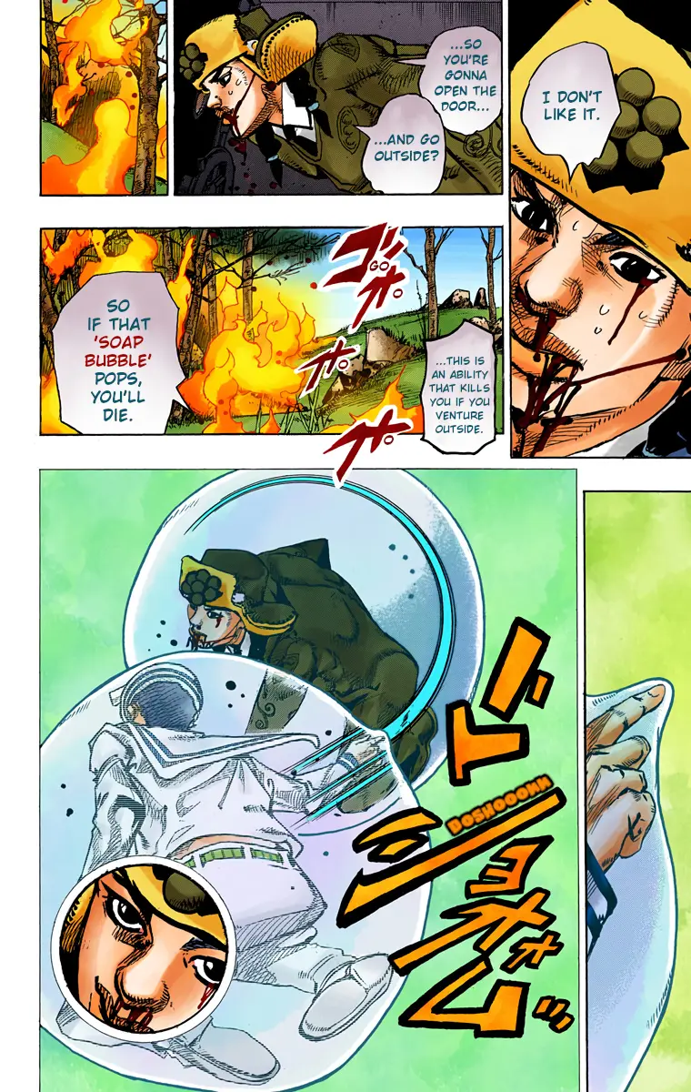 JoJo's Bizarre Adventure, Part 8: JoJolion Colored Manga, chapter 74, page 28
