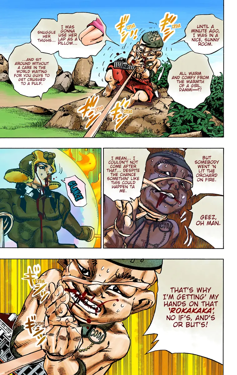 JoJo's Bizarre Adventure, Part 8: JoJolion Colored Manga, chapter 75, page 10