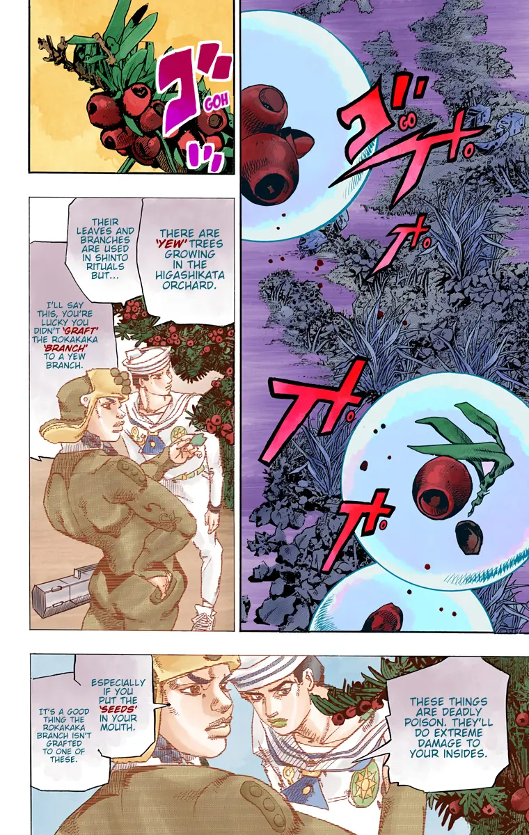 JoJo's Bizarre Adventure, Part 8: JoJolion Colored Manga, chapter 75, page 15