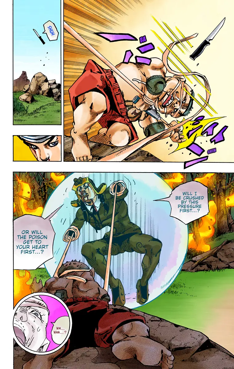 JoJo's Bizarre Adventure, Part 8: JoJolion Colored Manga, chapter 75, page 21