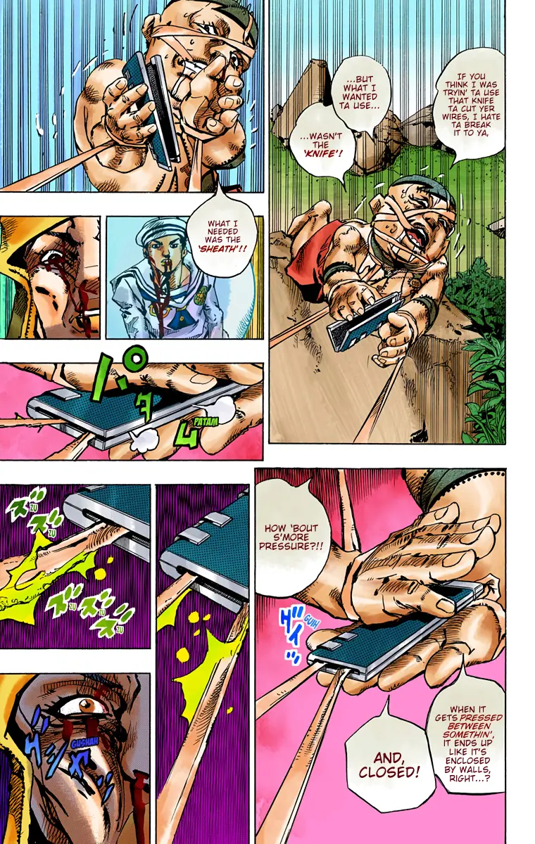 JoJo's Bizarre Adventure, Part 8: JoJolion Colored Manga, chapter 75, page 22
