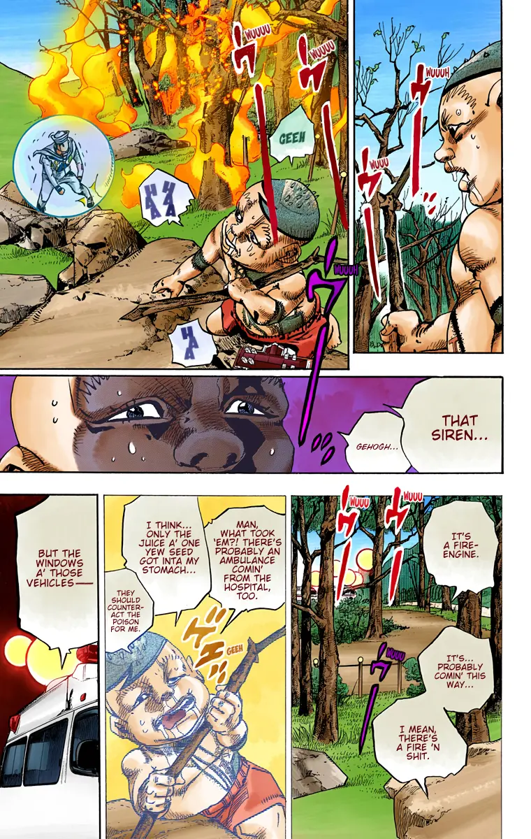 JoJo's Bizarre Adventure, Part 8: JoJolion Colored Manga, chapter 75, page 28
