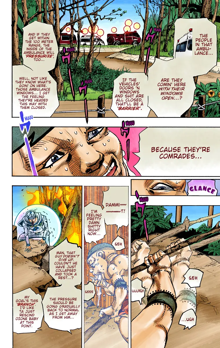 JoJo's Bizarre Adventure, Part 8: JoJolion Colored Manga, chapter 75, page 29
