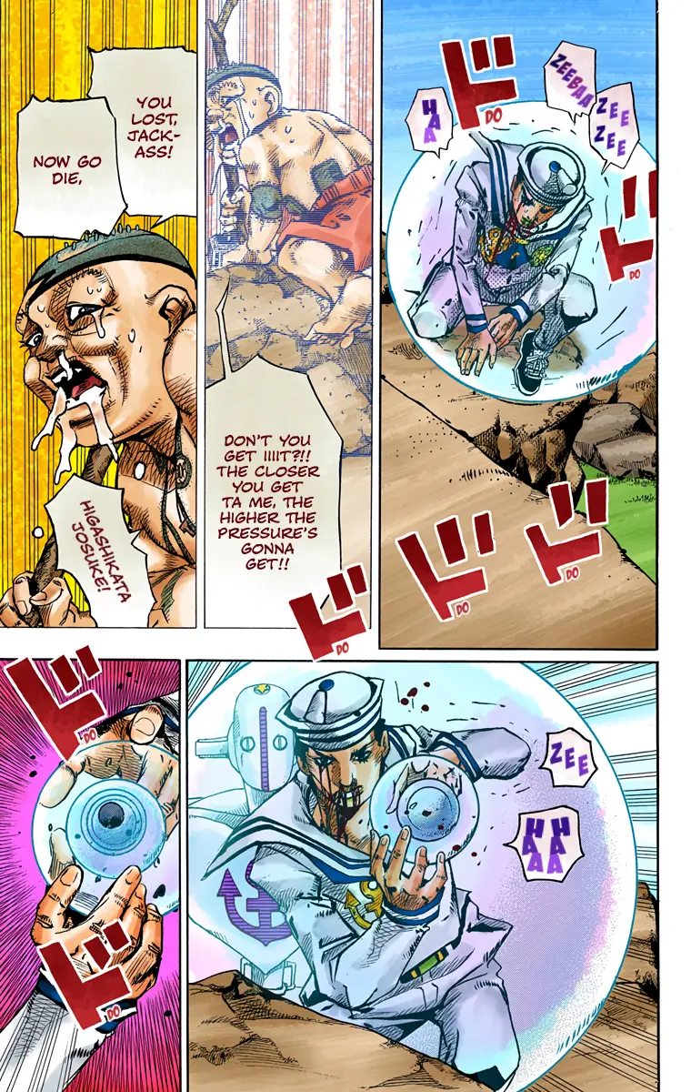 JoJo's Bizarre Adventure, Part 8: JoJolion Colored Manga, chapter 75, page 30