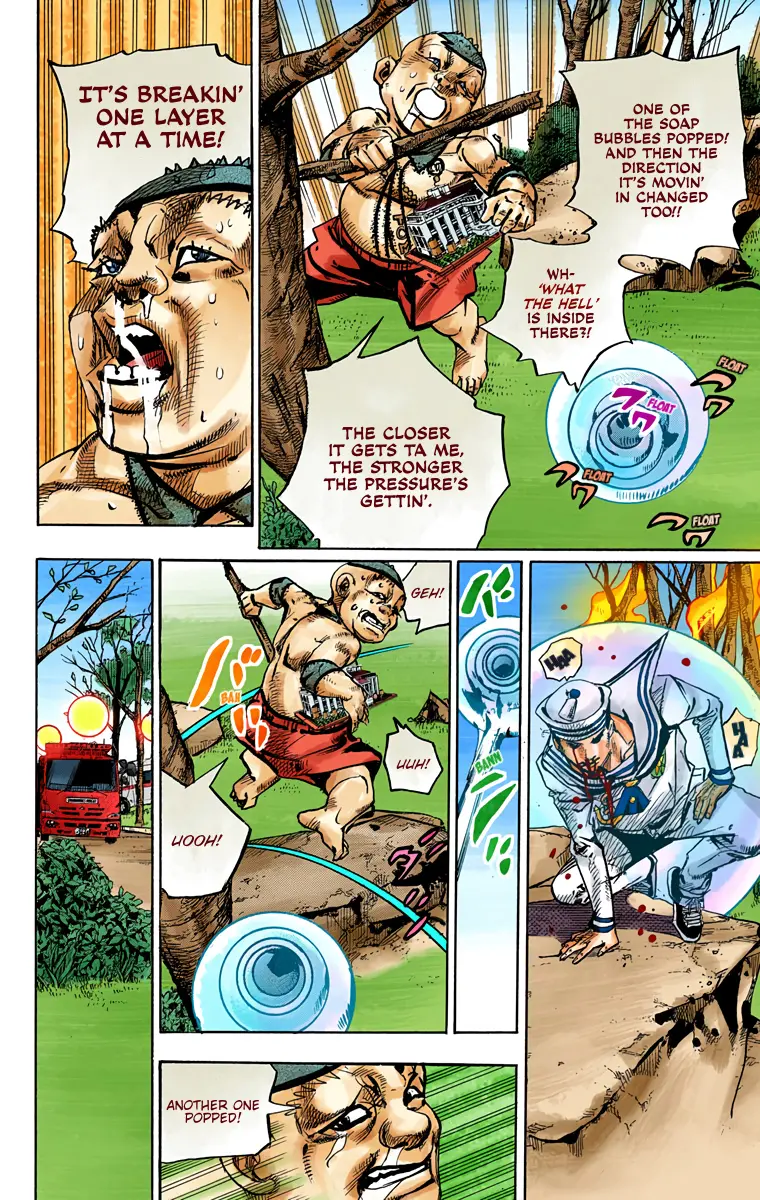 JoJo's Bizarre Adventure, Part 8: JoJolion Colored Manga, chapter 75, page 34