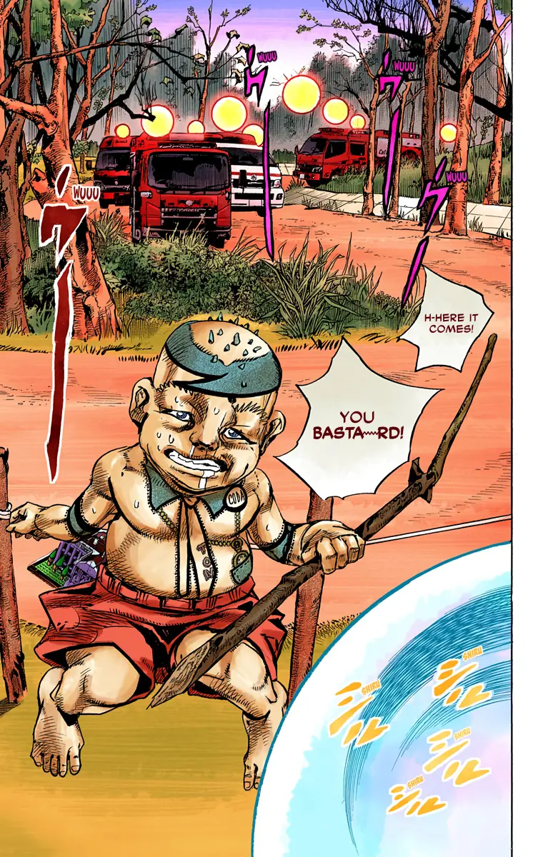 JoJo's Bizarre Adventure, Part 8: JoJolion Colored Manga, chapter 75, page 35