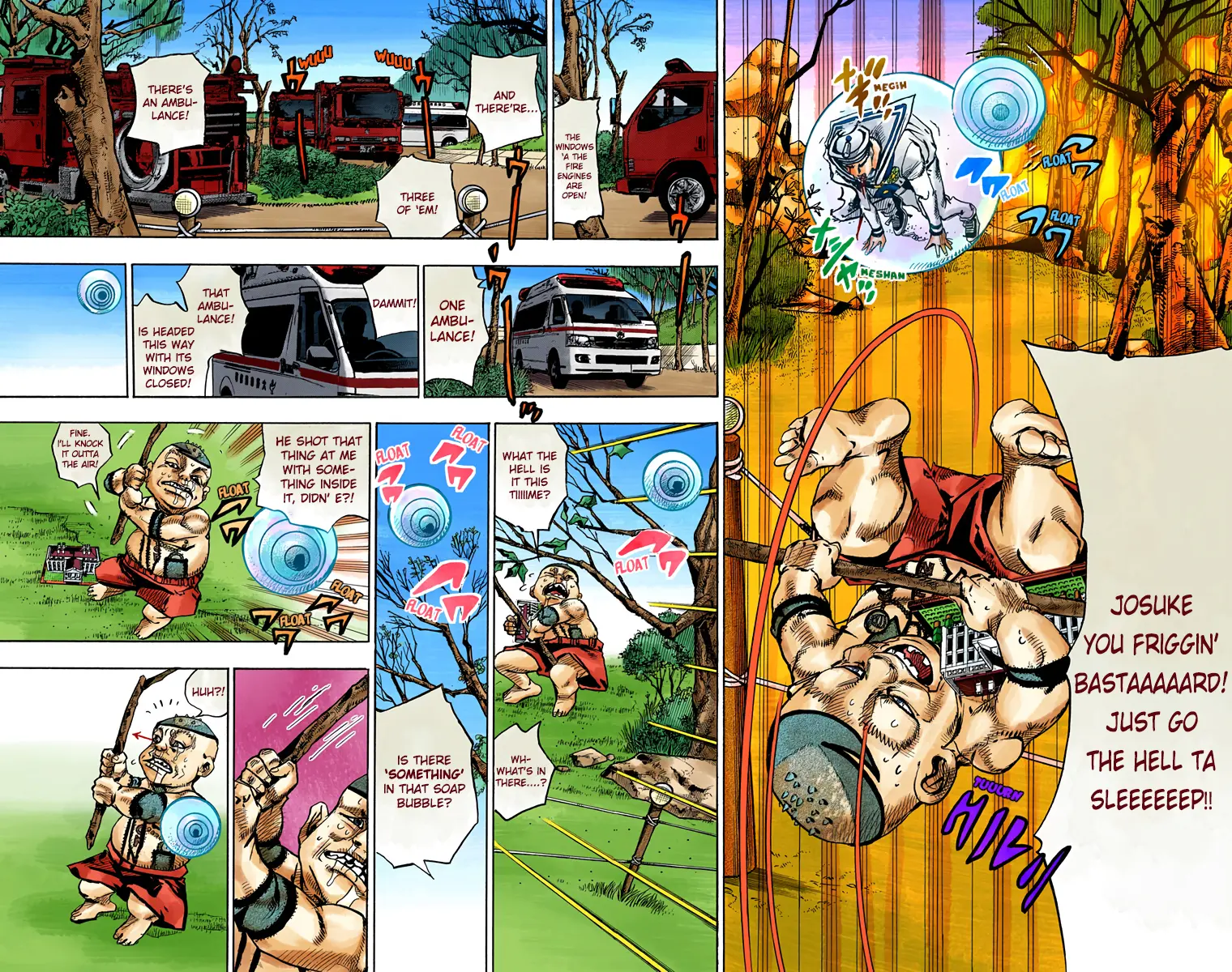 JoJo's Bizarre Adventure, Part 8: JoJolion Colored Manga, chapter 76, page 3