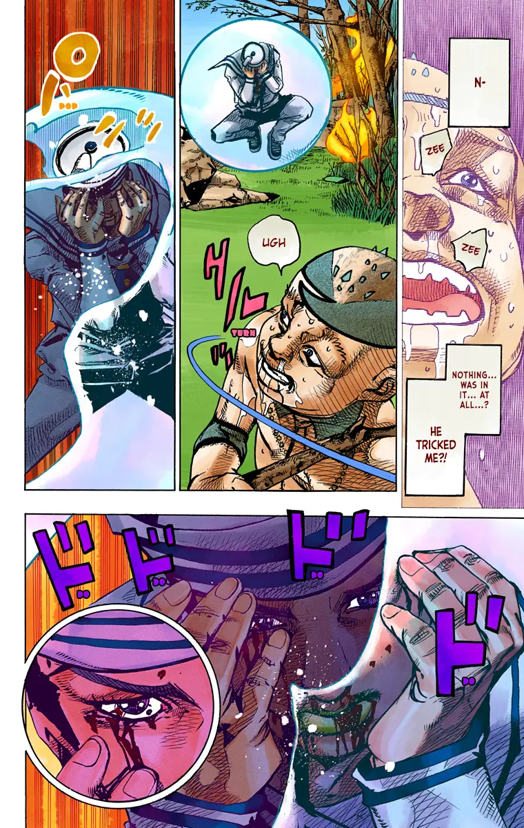 JoJo's Bizarre Adventure, Part 8: JoJolion Colored Manga, chapter 76, page 8