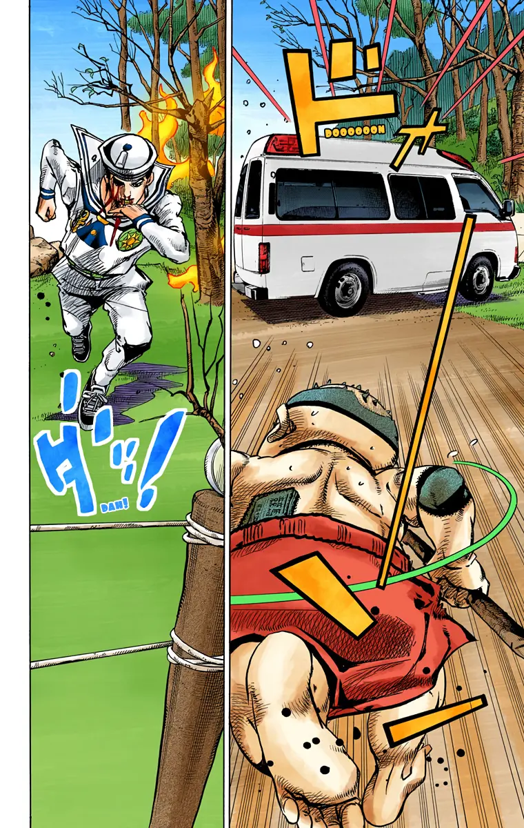JoJo's Bizarre Adventure, Part 8: JoJolion Colored Manga, chapter 76, page 10