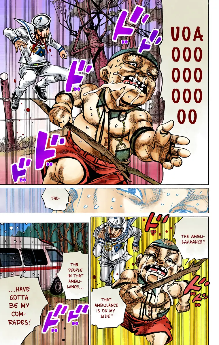 JoJo's Bizarre Adventure, Part 8: JoJolion Colored Manga, chapter 76, page 11