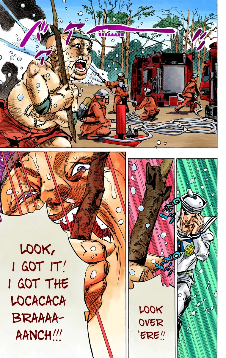 JoJo's Bizarre Adventure, Part 8: JoJolion Colored Manga, chapter 76, page 13