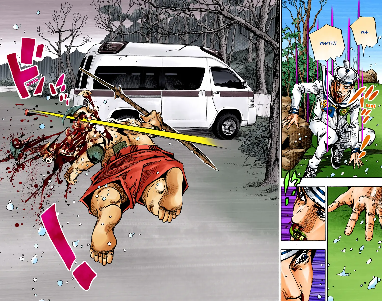 JoJo's Bizarre Adventure, Part 8: JoJolion Colored Manga, chapter 76, page 15