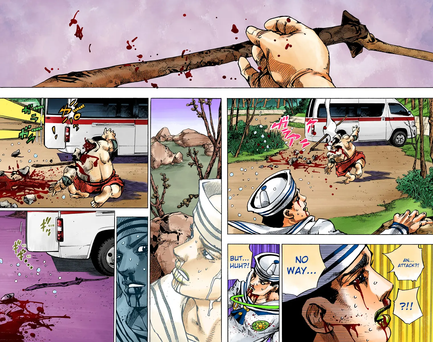 JoJo's Bizarre Adventure, Part 8: JoJolion Colored Manga, chapter 76, page 16