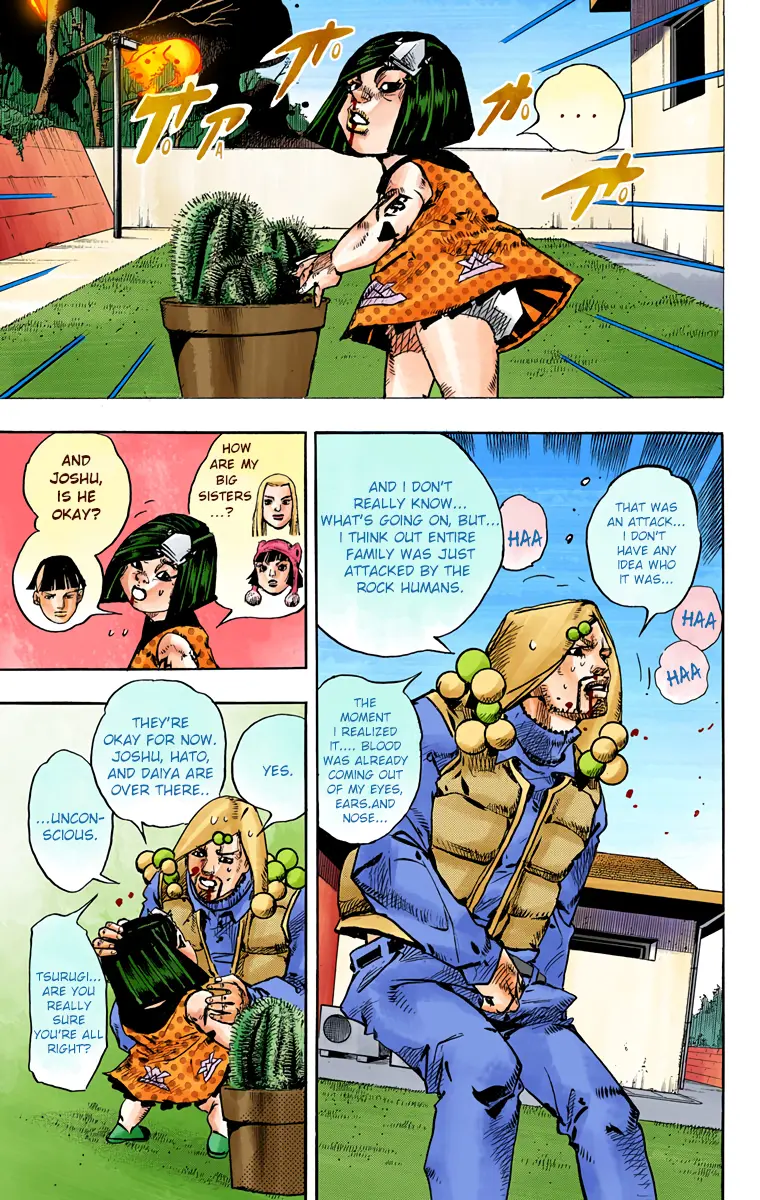 JoJo's Bizarre Adventure, Part 8: JoJolion Colored Manga, chapter 76, page 22