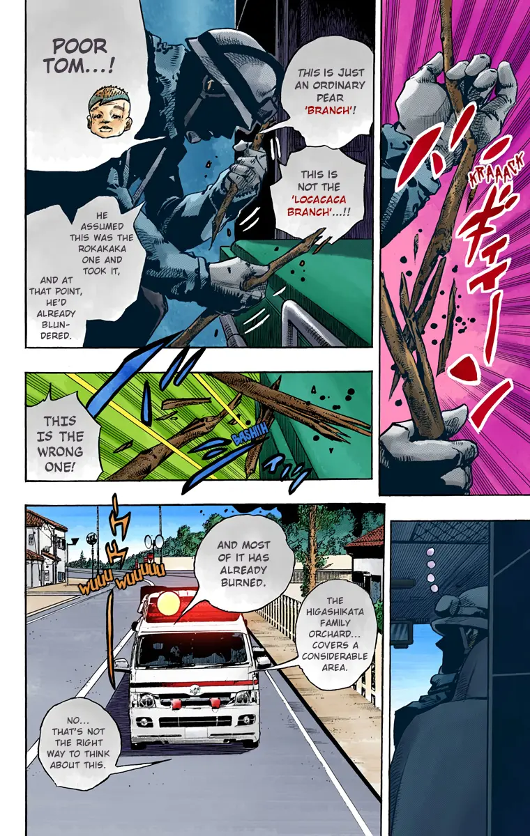 JoJo's Bizarre Adventure, Part 8: JoJolion Colored Manga, chapter 76, page 29