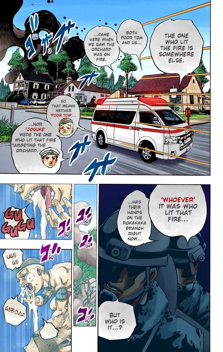 JoJo's Bizarre Adventure, Part 8: JoJolion Colored Manga, chapter 76, page 30