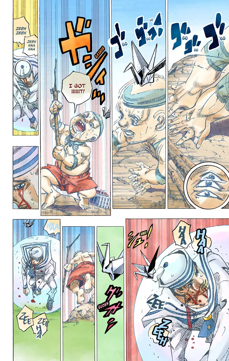 JoJo's Bizarre Adventure, Part 8: JoJolion Colored Manga, chapter 76, page 31