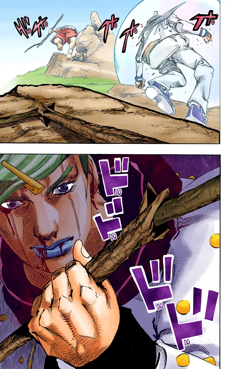 JoJo's Bizarre Adventure, Part 8: JoJolion Colored Manga, chapter 76, page 32