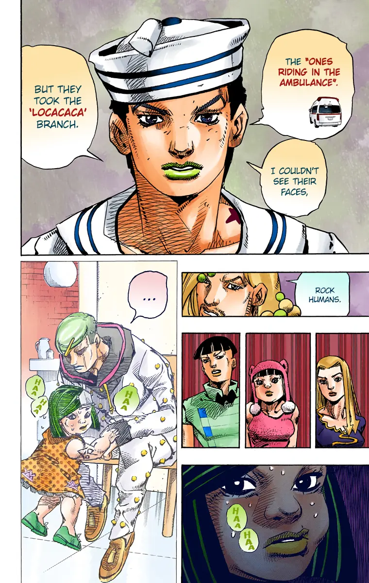 JoJo's Bizarre Adventure, Part 8: JoJolion Colored Manga, chapter 77, page 6
