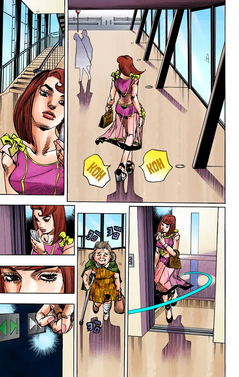JoJo's Bizarre Adventure, Part 8: JoJolion Colored Manga, chapter 77, page 17