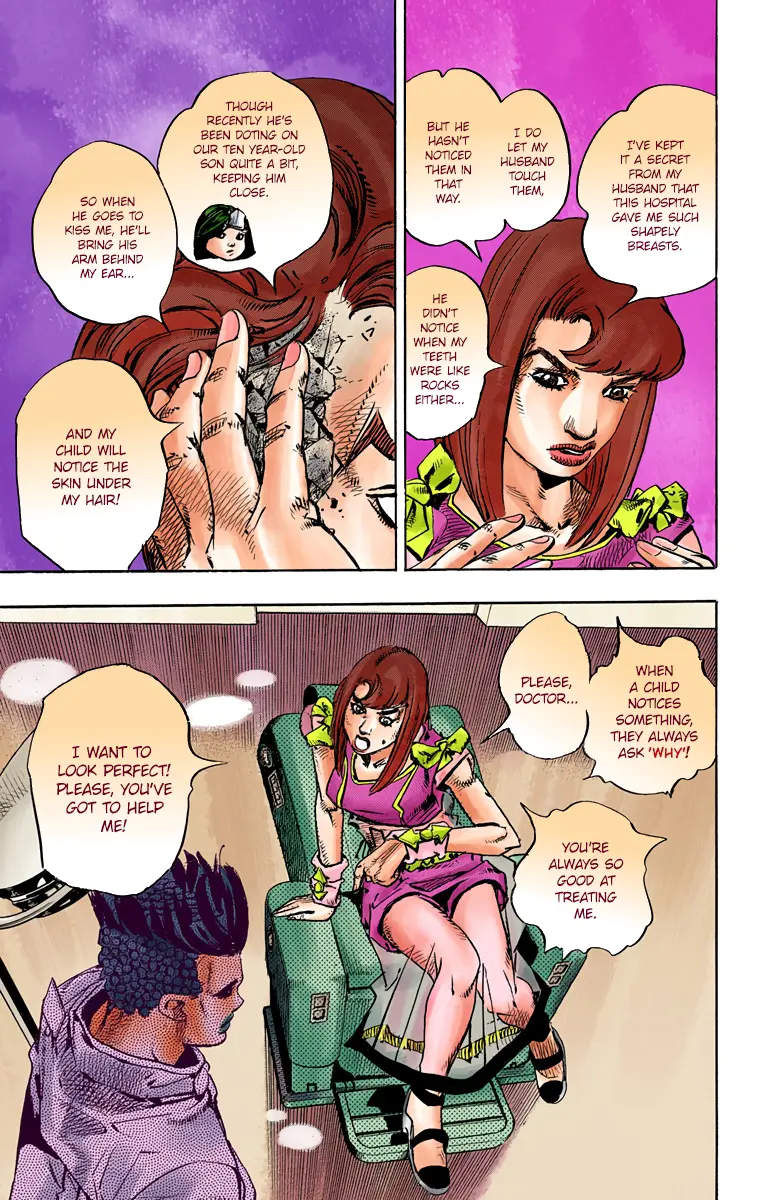 JoJo's Bizarre Adventure, Part 8: JoJolion Colored Manga, chapter 77, page 29