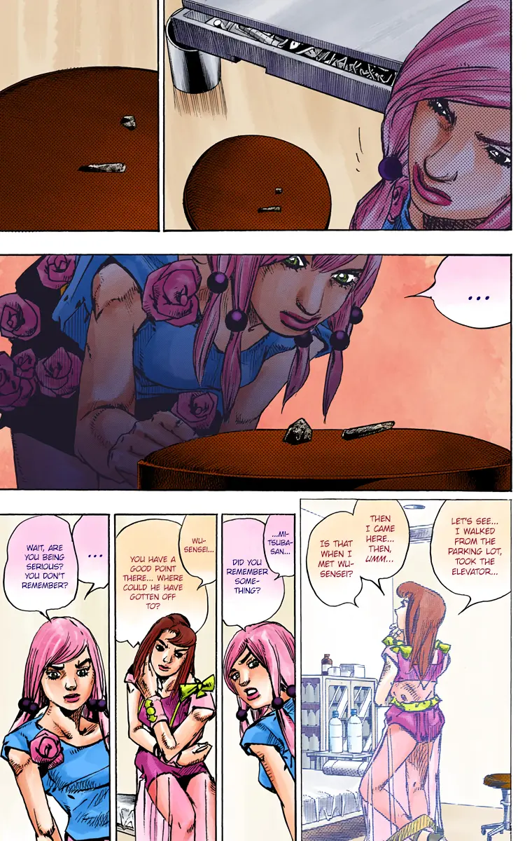 JoJo's Bizarre Adventure, Part 8: JoJolion Colored Manga, chapter 78, page 28