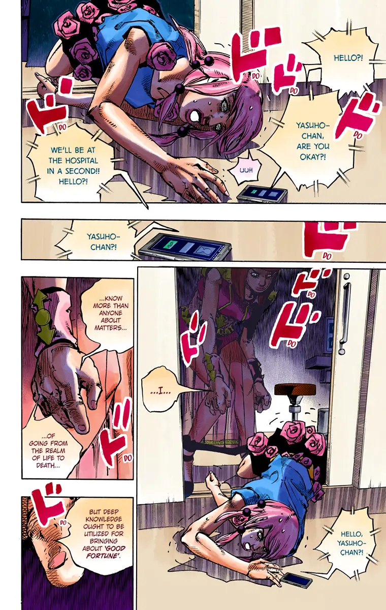 JoJo's Bizarre Adventure, Part 8: JoJolion Colored Manga, chapter 78, page 38
